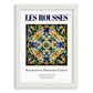 Les Rousses, France – World Heritage Travel Poster, placed in minimal white frame