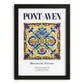Pont-Aven, France – Travel Wall Art, in sleek black frame