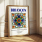 Briançon, France – Travel Print, styled in a charming Paris street view