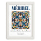 Méribel, France – Travel Wall Decor, placed in minimal white frame