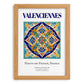 Valenciennes, France – World Heritage Travel Poster, set in oak frame