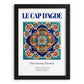 Le Cap d'Agde, France – Travel Poster, in sleek black frame
