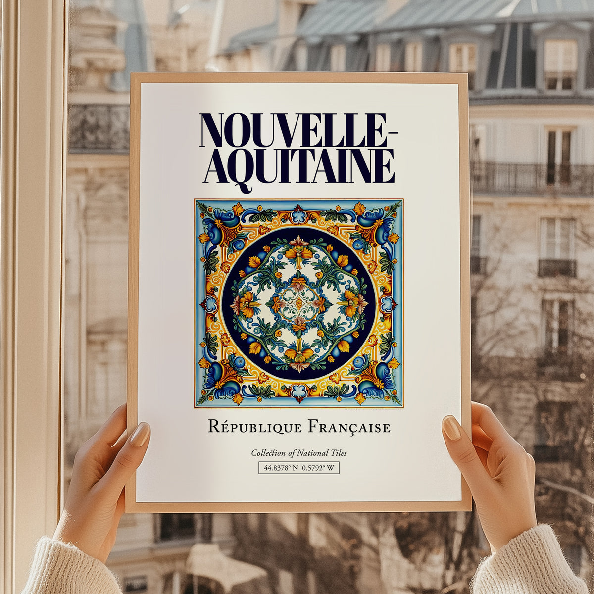 Nouvelle-Aquitaine, France – Travel Poster