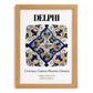 Delphi, Greece – Global Wall Art, set in oak frame