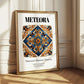 Meteora, Greece – Cityscape Wall Art, styled in a charming Paris street view