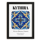 Kythira, Greece – Travel Wall Art, in sleek black frame