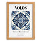 Volos, Greece – Travel Poster, set in oak frame