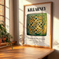 Killarney, Ireland – Illustrated Travel Poster, clean layout with no caption