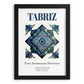 Tabriz, Iran – Travel Wall Art, in sleek black frame