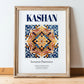Kashan, Iran – Travel Print, in wooden frame leaning on the floor