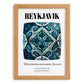 Reykjavik, Iceland – Dream Destination Decor, set in oak frame