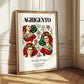 Agrigento, Italy – Minimalist Travel Print, styled in a charming Paris street view