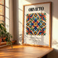 Orvieto, Italy – Country Culture Poster, clean layout with no caption