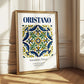 Oristano, Italy – Travel Print, styled in a charming Paris street view