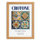 Crotone, Italy – Travel Print, set in oak frame