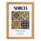 Norcia, Italy – Country Culture Poster, set in oak frame