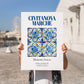 Civitanova Marche, Italy – Travel Print, no-text version framed in wood