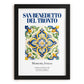 San Benedetto del Tronto, Italy – Architectural Travel Art, in sleek black frame