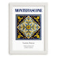 Montefiascone, Italy – Travel Wall Art, placed in minimal white frame