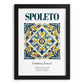 Spoleto, Italy – Away From Home Poster, in sleek black frame