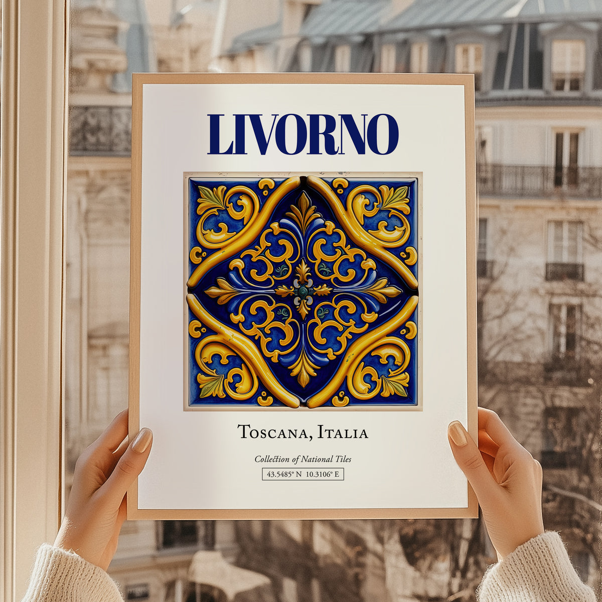Livorno, Italy – World Heritage Travel Poster