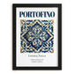 Portofino, Italy – Travel Wall Decor, in sleek black frame