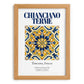 Chianciano Terme, Italy – Architectural Travel Art, set in oak frame