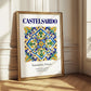 Castelsardo, Italy – Country Culture Poster, styled in a charming Paris street view