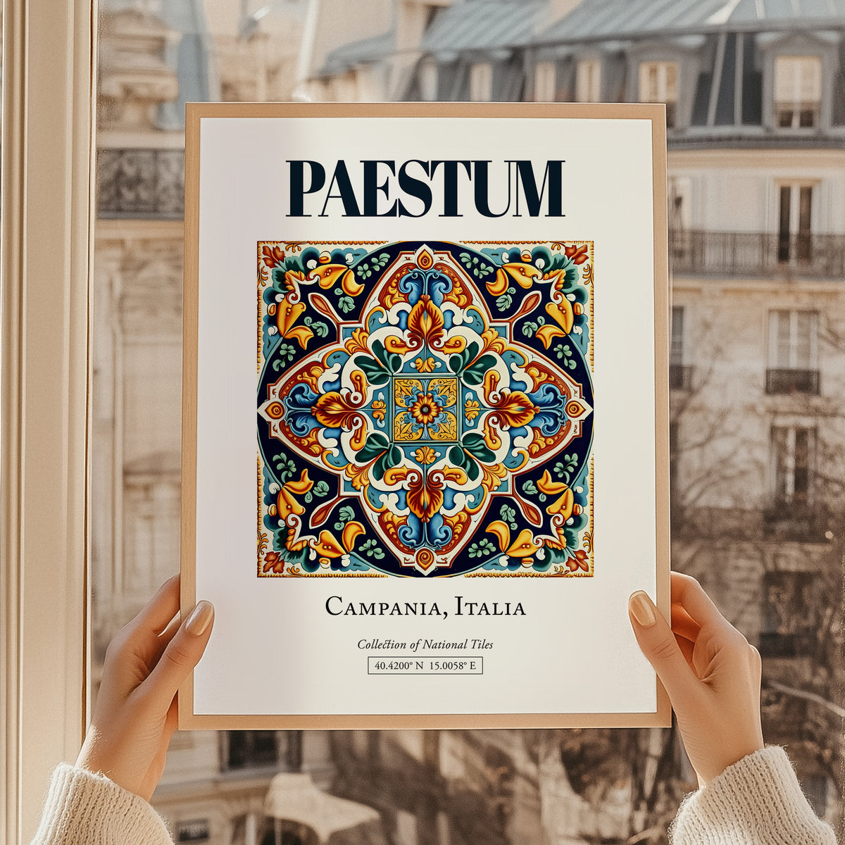 Paestum, Italy – Travel Poster