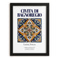 Civita di Bagnoregio, Italy – Travel Print, in sleek black frame
