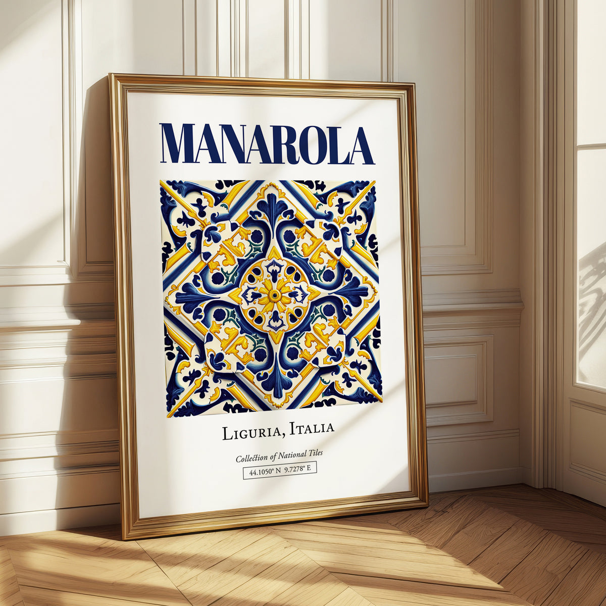 Manarola, Italy – Travel Wall Decor, styled in a charming Paris street view