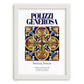Polizzi Generosa, Italy – Travel Poster, placed in minimal white frame