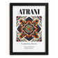 Atrani, Italy – Travel Print, in sleek black frame