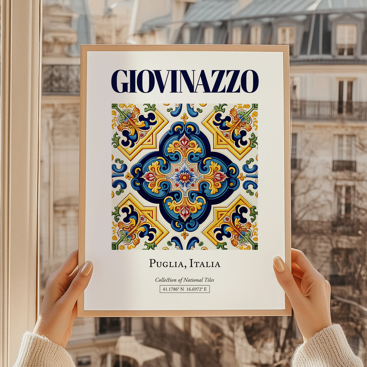 Giovinazzo, Italy – National Pride Wall Decor