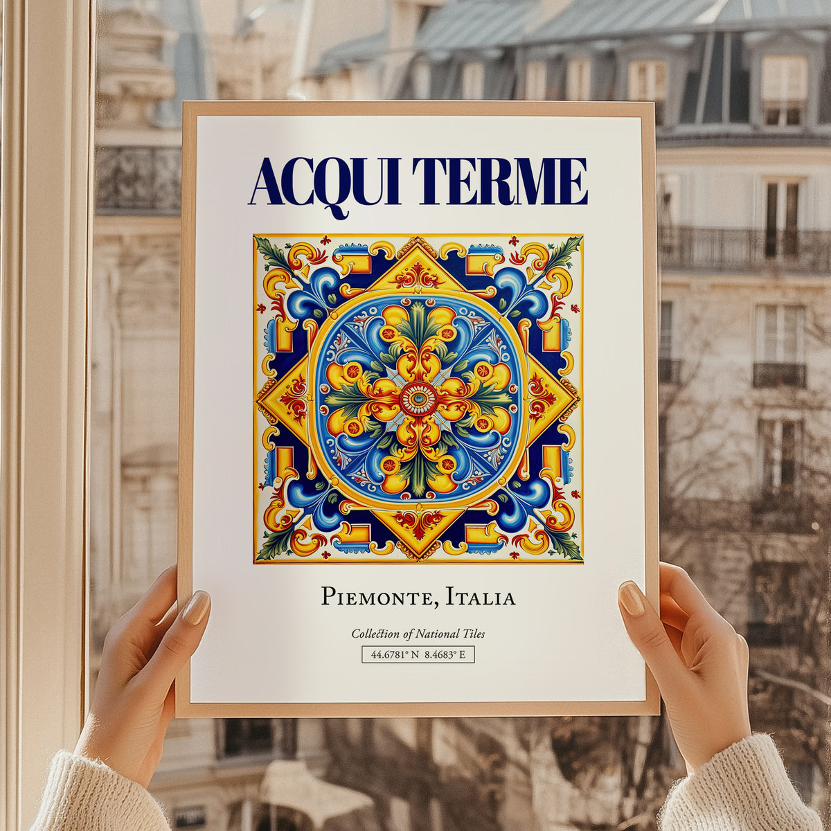Acqui Terme, Italy – Retro Travel Poster