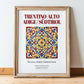 Trentino-Alto Adige/Südtirol, Italy – Travel Print, in wooden frame leaning on the floor