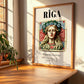 Riga, Latvia – Global Wall Art, clean layout with no caption