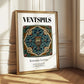 Ventspils, Latvia – Travel Print, styled in a charming Paris street view