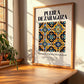Puebla de Zaragoza, Mexico – Cultural Heritage Wall Art, clean layout with no caption
