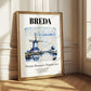 Breda, Netherlands – Travel Wall Decor, styled in a charming Paris street view