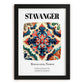 Stavanger, Norway – Travel Wall Art, in sleek black frame