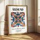 Ålesund, Norway – Travel Poster, styled in a charming Paris street view