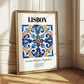 Lisbon, Portugal – Travel Print, styled in a charming Paris street view