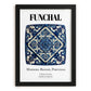 Funchal, Portugal – Travel Print, in sleek black frame