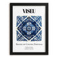 Viseu, Portugal – Travel Print, in sleek black frame