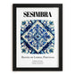 Sesimbra, Portugal – Travel Print, in sleek black frame