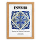 Espinho, Portugal – Minimalist Travel Print, set in oak frame