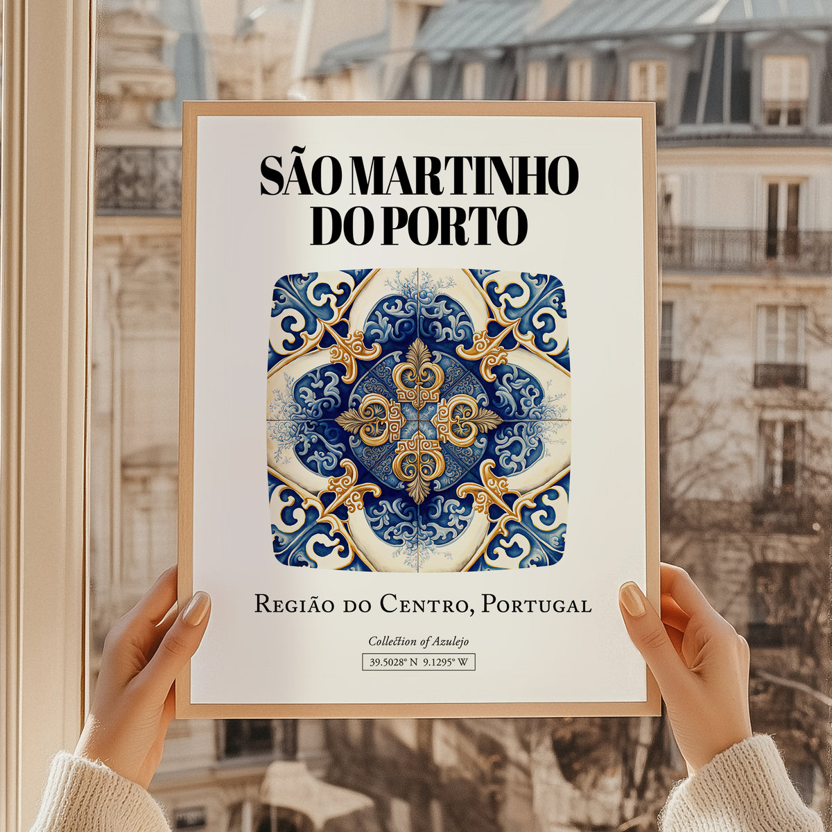 São Martinho Do Porto, Portugal – Travel Print