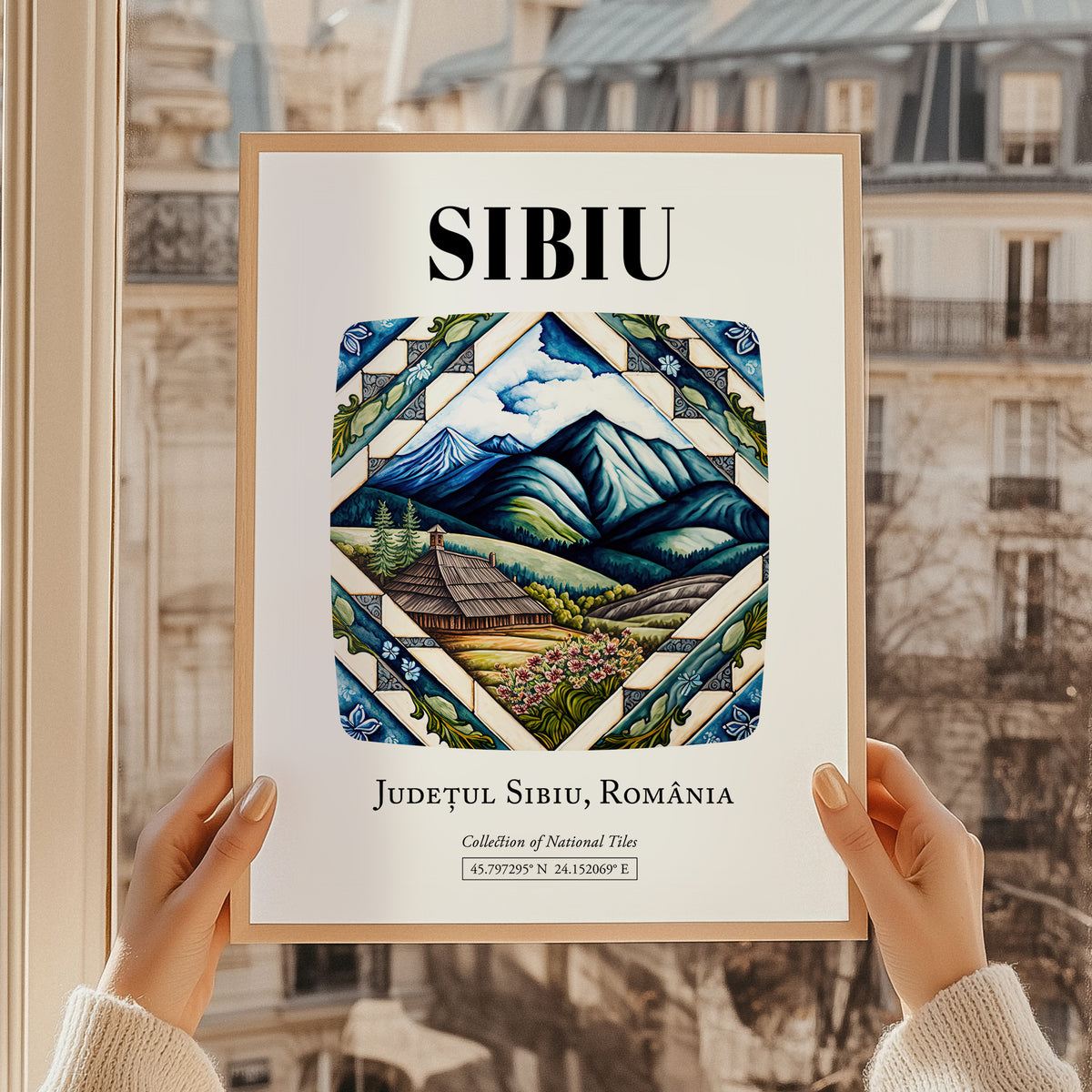 Sibiu, Romania – Travel Print