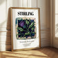 Stirling, Scotland – Travel Print, styled in a charming Paris street view